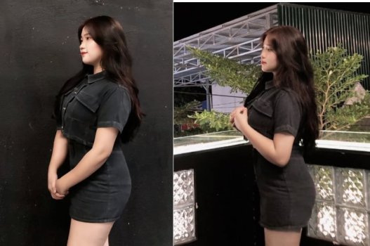 Cô bạn gái xinh xắn khiến anh ngẩn ngơ