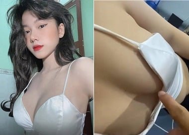 Em có bầu ngực đẹp, vuốt ve cái cặc đang cô đơn